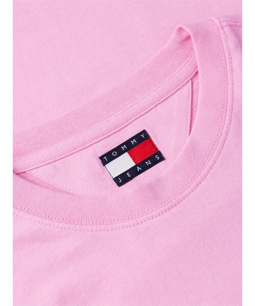 tommy jeans（トミー ジーンズ）の「90s ニュークラシックショートスリーブTシャツ（Tシャツ/カットソー・メンズ・オレンジ/グリーン/マルチ/ブラック/イエロー/ホワイト/ブルー系その他2/ピンク・LARGE/SMALL/X-LARGE/X-SMALL/MEDIUM）」の9枚目の写真