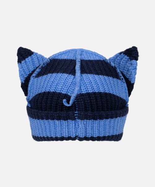 Charles Jeffrey Loverboy（チャールズジェフリーラバーボーイ）の「Charles Jeffrey LOVERBOY/チャールズジェフリーラバーボーイ/CHUNKY EARS BEANIE（ニットキャップ/ビーニー・メンズ・イエロー/パープル/ピンク/ブルー/ブラウン/ブラック・F）」の13枚目の写真