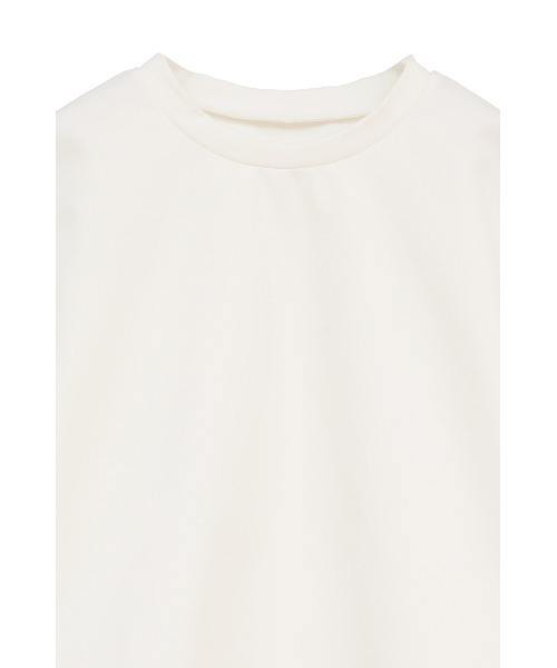 MANOF（マノフ）の「SHEER SLEEVES CUT TOPS（Tシャツ/カットソー・レディース・ブラック/ホワイト・F）」の20枚目の写真