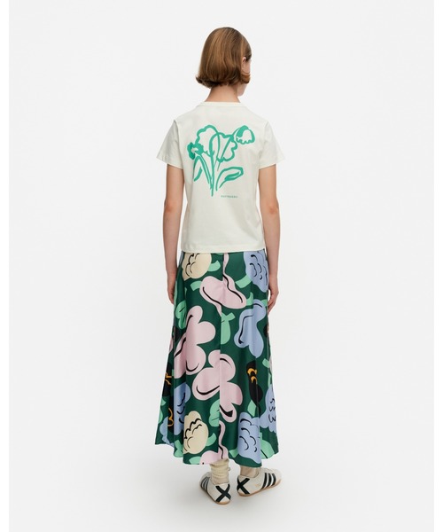 marimekko(マリメッコ)の「Kukasta Kukkaan / skirt(スカート・レディース・グリーン・36/34)」の3枚目の写真
