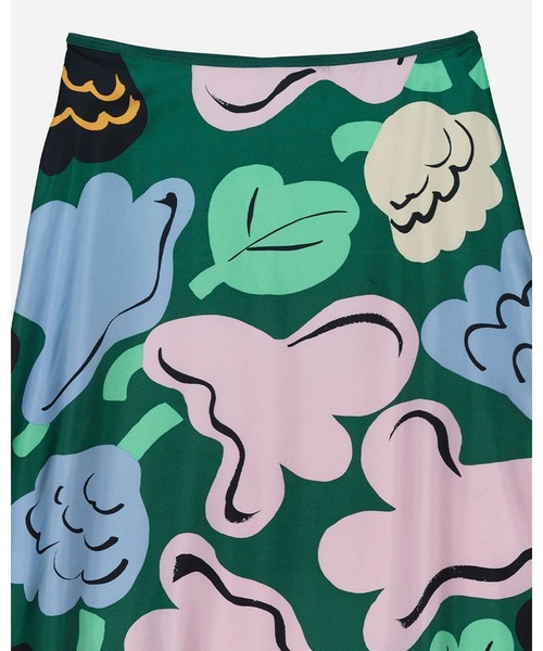 marimekko(マリメッコ)の「Kukasta Kukkaan / skirt(スカート・レディース・グリーン・36/34)」の7枚目の写真