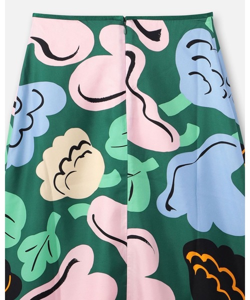marimekko(マリメッコ)の「Kukasta Kukkaan / skirt(スカート・レディース・グリーン・36/34)」の8枚目の写真