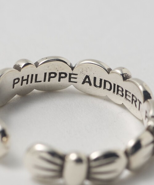PHILIPPE AUDIBERT(フィリップ オーディベール)の「<PHILIPPE AUDIBERT>MADISSON リング SV(リング・レディース・シルバー・FREE)」の6枚目の写真