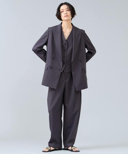 Liesse（リエス）の「麻調カーブパンツ（その他パンツ・レディース・ナチュラル/チャコールグレー・2/3）」の20枚目の写真