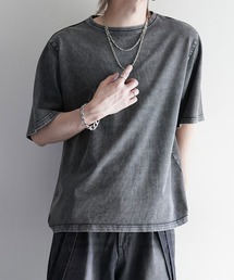 【cussil/クシル】リファインコットンワイドショートシルエット半袖Tシャツ