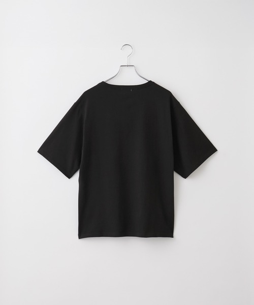 cussil(クシル)の「【cussil/クシル】リファインコットンワイドショートシルエット半袖Tシャツ(Tシャツ/カットソー・メンズ・ブラック/ホワイト/ブラック系/グレー系・L/S/M)」の20枚目の写真