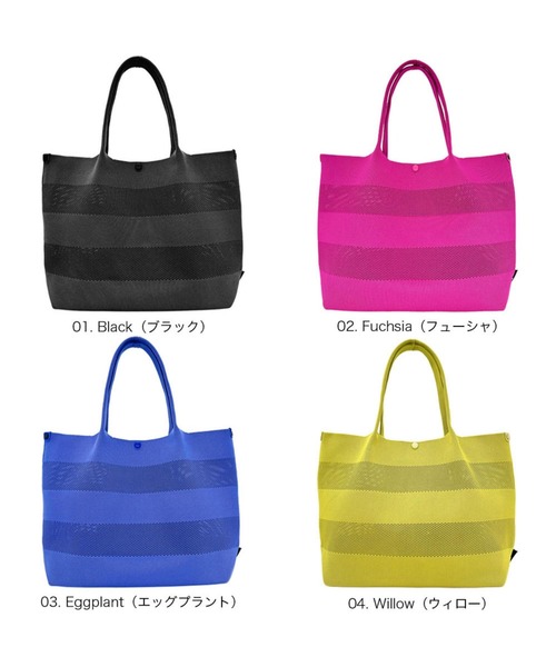 ROOTOTE（ルートート）の「ルートート / LT.ミディアム.ルフル.ミクスト-A（ショルダーバッグ・レディース・ピンク系その他/イエロー系その他/ブラック/ブルー系その他・FREE）」の9枚目の写真