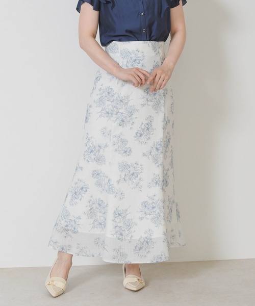 MISCH MASCH(ミッシュマッシュ)の「2026春夏新作 フラワージュイレースアップマーメイドスカート(スカート・レディース・グレー/ブルー/ブラウン・S/M)」の20枚目の写真