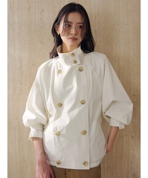 anuans（アニュアンス）の「ライトトレンチミドルブルゾン（ブルゾン）」