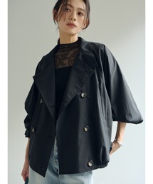 anuans（アニュアンス）の「ライトトレンチミドルブルゾン（ブルゾン）」