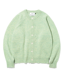 KNITTED（ニッティド）の「シェギドック ウール100% ラウンドカーディガン MINT（カーディガン/ボレロ）」