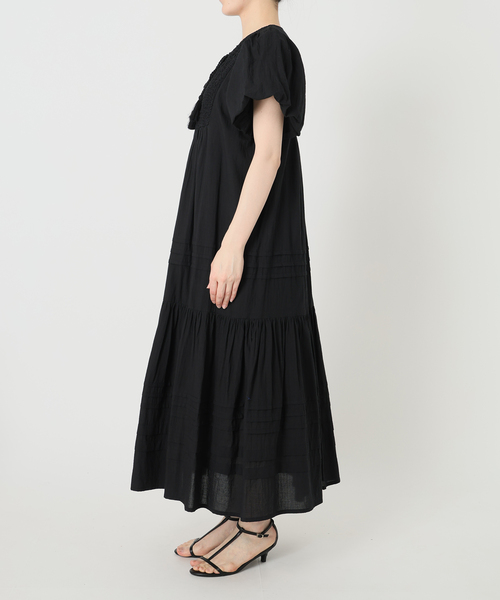B.C STOCK(ベーセーストック)の「ウォッシャブル / バルーンスリーブワンピース(ワンピース・レディース・ブラック/ホワイト/ブラウン・FREE)」の17枚目の写真