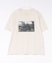 《PUMA》ESS ELEVATED MX フープス Tシャツ