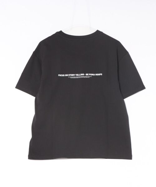 PUMA（プーマ）の「《PUMA》ESS ELEVATED MX フープス Tシャツ（Tシャツ/カットソー・メンズ・ブラック/ホワイト系その他・L/M/XL/S）」の3枚目の写真