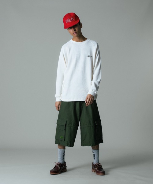XLARGE(エクストララージ)の「THERMAL L/S TEE(Tシャツ/カットソー・メンズ・オフホワイト/カモフラージュ/チャコール・S/M/L/XL)」の15枚目の写真
