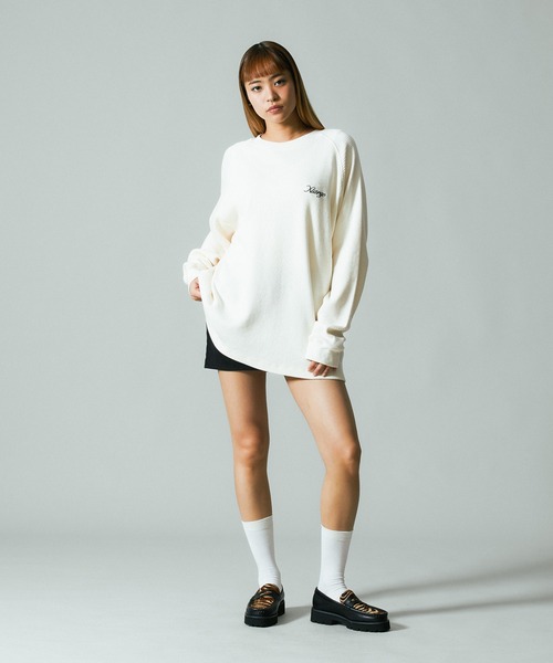XLARGE(エクストララージ)の「THERMAL L/S TEE(Tシャツ/カットソー・メンズ・オフホワイト/カモフラージュ/チャコール・S/M/L/XL)」の5枚目の写真