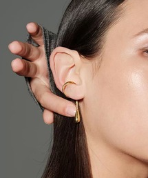 almo（アルモ）の「【456826】ドロップイヤーカフ/ペア(RO)（イヤーカフ）」