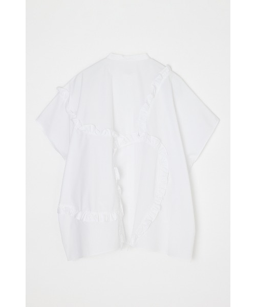 ENFOLD(エンフォルド)の「ALIEN FRILL SQUARE SHIRT(シャツ/ブラウス・レディース・ホワイト/ダークネイビー・38)」の3枚目の写真