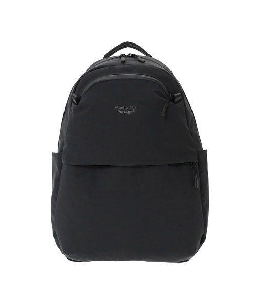 Manhattan Portage(マンハッタンポーテージ)の「NEUES ROOSEVELT ISLAND BACKPACK TUSSAH PVC(バックパック/リュック・メンズ・ブラック・MEDIUM)」の16枚目の写真