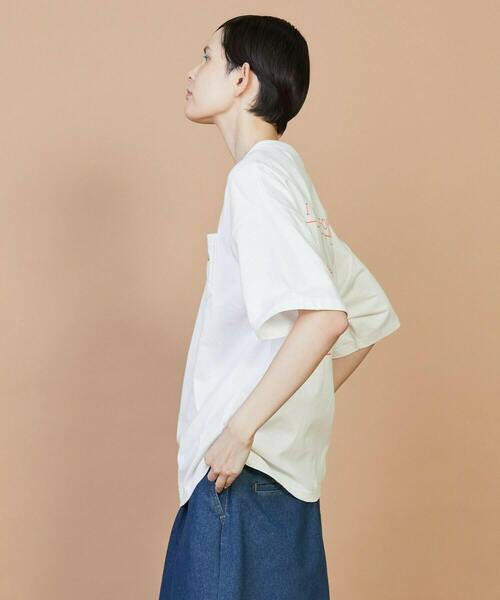 FRAPBOIS(フラボア)の「T.A. T(Bear Yen)(Tシャツ/カットソー・レディース・ホワイト・2/1)」の10枚目の写真