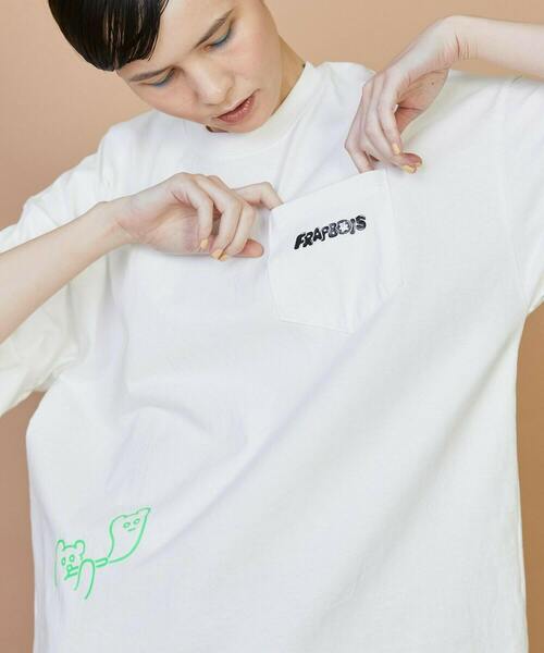 FRAPBOIS(フラボア)の「T.A. T(Bear Yen)(Tシャツ/カットソー・レディース・ホワイト・2/1)」の11枚目の写真