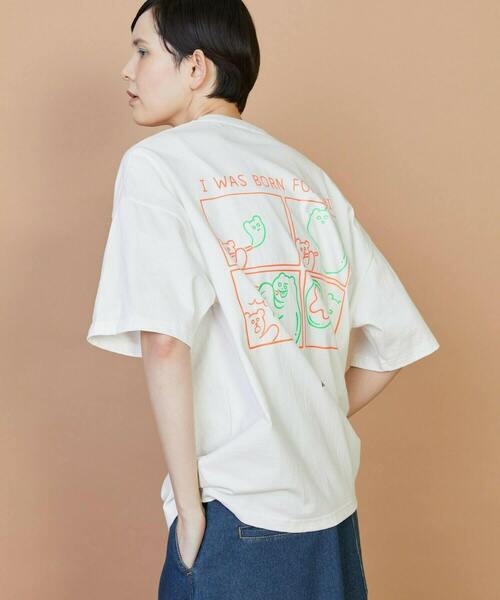 FRAPBOIS(フラボア)の「T.A. T(Bear Yen)(Tシャツ/カットソー・レディース・ホワイト・2/1)」の8枚目の写真