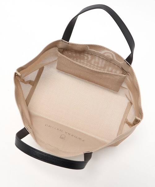 UNITED ARROWS(ユナイテッドアローズ)の「コンビ メッシュ トートバッグ M(トートバッグ・レディース・ブラック/グレー系/ネイビー/ベージュ・FREE)」の16枚目の写真