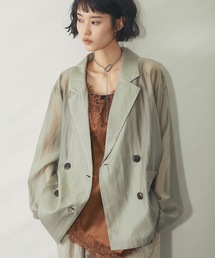 ANOTHER S（アナザーエス）の「シアーダブルテーラードジャケット（テーラードジャケット）」