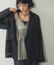 ANOTHER S（アナザーエス）の「シアーダブルテーラードジャケット（テーラードジャケット）」