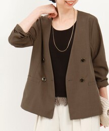 MICO COULIER(�~�R�N���G)�̃T�b�v�^���u���[�m�[�J���[�W���P�b�g(�_�E���W���P�b�g/�R�[�g)