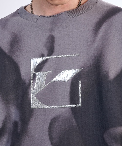 VI E DIT(ヴィエディット)の「Force Zip Sweatshirt/フォースジップスウェットシャツ(スウェット・メンズ・ライトグレー・2/1)」の8枚目の写真