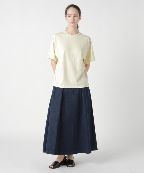 ZUCCa(ズッカ)の「GARMENT DYE JERSEY / Tシャツ / P(Tシャツ/カットソー・レディース・ブルー/ダークグレー/イエロー・M size)」の12枚目の写真