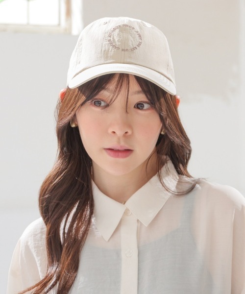 Honeys(ハニーズ)の「サークルロゴキャップ(キャップ・レディース・ベージュ/ミント/アイボリー/ブラック・FREE)」の16枚目の写真