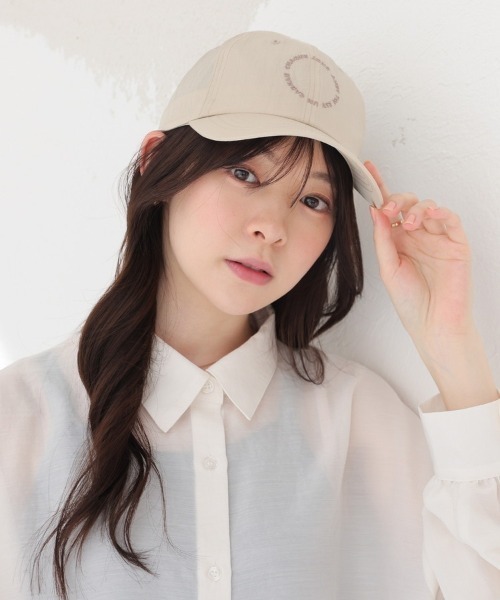 Honeys(ハニーズ)の「サークルロゴキャップ(キャップ・レディース・ベージュ/ミント/アイボリー/ブラック・FREE)」の17枚目の写真