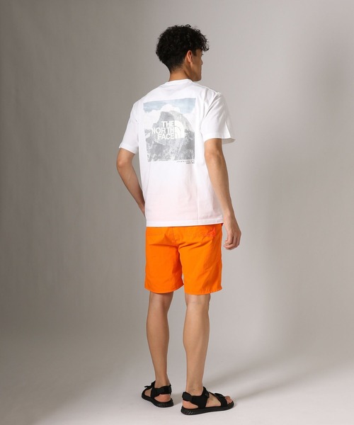 THE NORTH FACE（ザノースフェイス）の「【THE NORTH FACE(ザ・ノース・フェイス)】HALF DOME TEE[速乾]（Tシャツ/カットソー・メンズ・ホワイト/カーキ・MEDIUM/LARGE）」の4枚目の写真