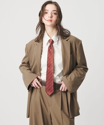 ER（イーアール）の「＜ER＞パワーショルダー テーラードジャケット（テーラードジャケット）」
