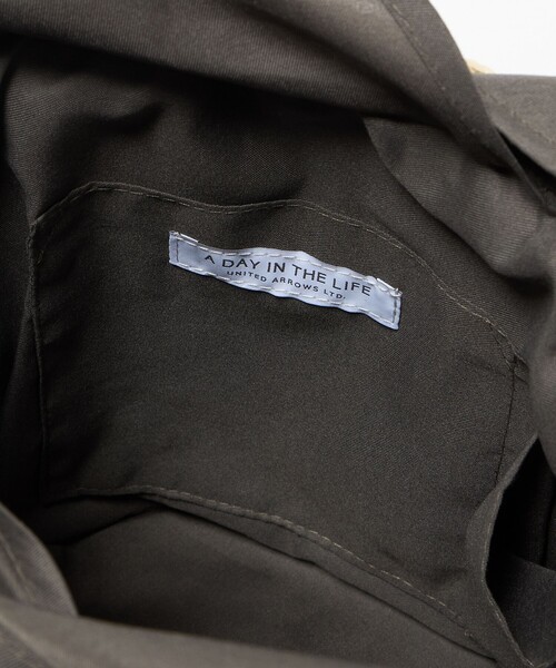A DAY IN THE LIFE UNITED ARROWS(アデイインザライフユナイテッドアローズ)の「2トーンパターン バスケットバッグ <A DAY IN THE LIFE>(かごバッグ・レディース・ベージュ/ブラウン系・FREE)」の10枚目の写真