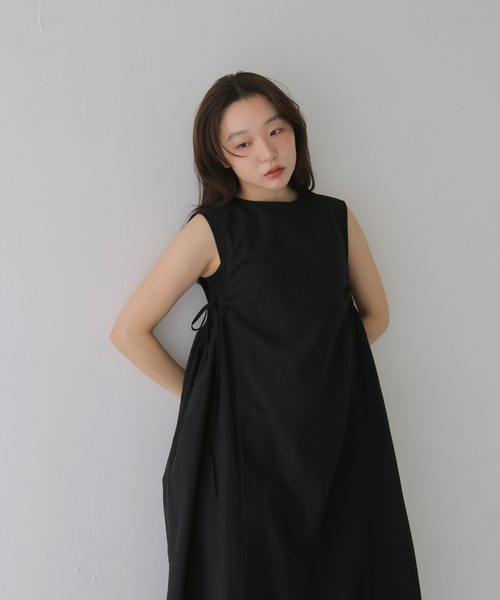 cheriella(シェリエラ)の「【cheriella】バルーンシルエットノースリーブワンピース BALLOON SILHOUETTE SLEEVELESS DRESS(ワンピース・レディース・ライトベージュ/ブラック・FREE)」の11枚目の写真