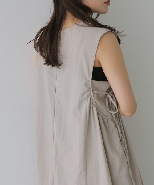 cheriella(シェリエラ)の「【cheriella】バルーンシルエットノースリーブワンピース BALLOON SILHOUETTE SLEEVELESS DRESS(ワンピース・レディース・ライトベージュ/ブラック・FREE)」の20枚目の写真