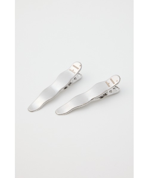 H.wave hair clip / H.ウェーブヘアクリップ（ヘアピン）｜HeRIN.CYE