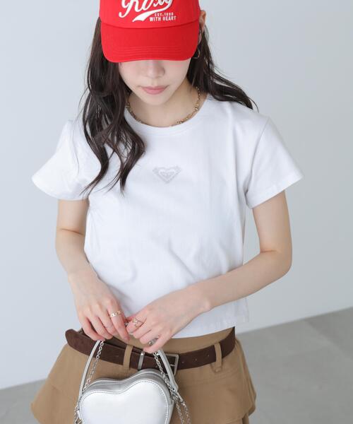 FREE'S MART(フリーズマート)の「◆(Roxy)APPシリーズ(Tシャツ/カットソー・レディース・ネイビー/ホワイト・MEDIUM)」の4枚目の写真