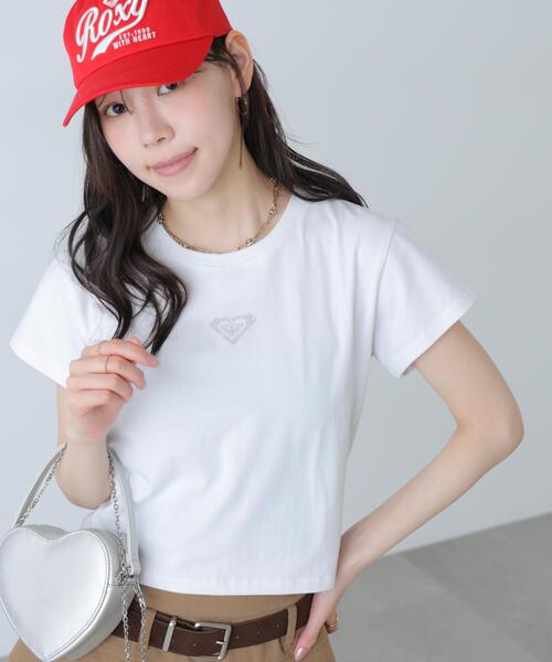 FREE'S MART(フリーズマート)の「◆(Roxy)APPシリーズ(Tシャツ/カットソー・レディース・ネイビー/ホワイト・MEDIUM)」の5枚目の写真