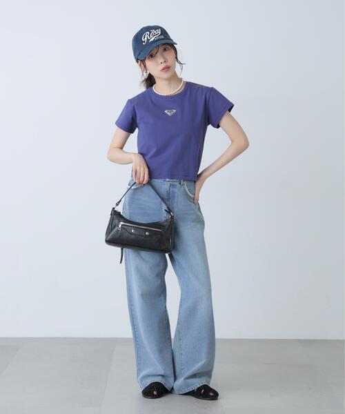 FREE'S MART(フリーズマート)の「◆(Roxy)APPシリーズ(Tシャツ/カットソー・レディース・ネイビー/ホワイト・MEDIUM)」の17枚目の写真