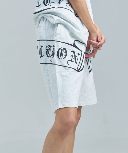 GALLIS ADDICTION(ガリスアディクション)の「GA Glitter Emblem Shorts(その他パンツ・メンズ・ブラック/ブラック系2/オートミール・M/L)」の16枚目の写真