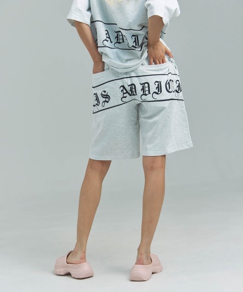 GALLIS ADDICTION(ガリスアディクション)の「GA Glitter Emblem Shorts(その他パンツ・メンズ・ブラック/ブラック系2/オートミール・M/L)」の18枚目の写真