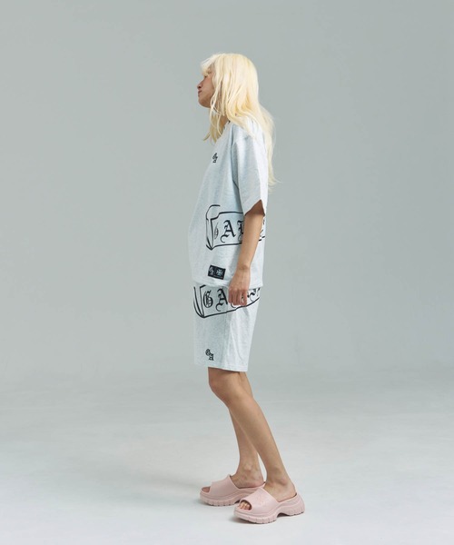 GALLIS ADDICTION(ガリスアディクション)の「GA Glitter Emblem Shorts(その他パンツ・メンズ・ブラック/ブラック系2/オートミール・M/L)」の7枚目の写真