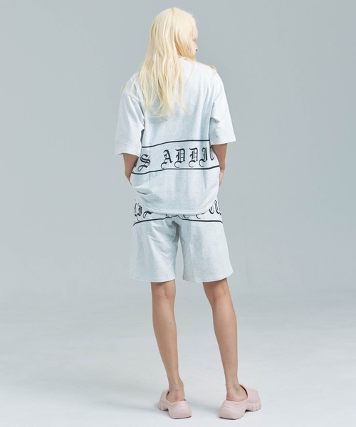 GALLIS ADDICTION(ガリスアディクション)の「GA Glitter Emblem Shorts(その他パンツ・メンズ・ブラック/ブラック系2/オートミール・M/L)」の9枚目の写真