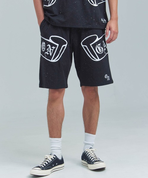 GALLIS ADDICTION(ガリスアディクション)の「GA Glitter Emblem Shorts(その他パンツ・メンズ・ブラック/ブラック系2/オートミール・M/L)」の21枚目の写真