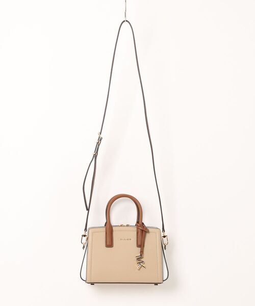 MICHAEL KORS(マイケルコース)の「LAILA カラーブロック レザー クロスボディ エクストラスモール(ショルダーバッグ・レディース・ベージュ系その他・FREE)」の5枚目の写真