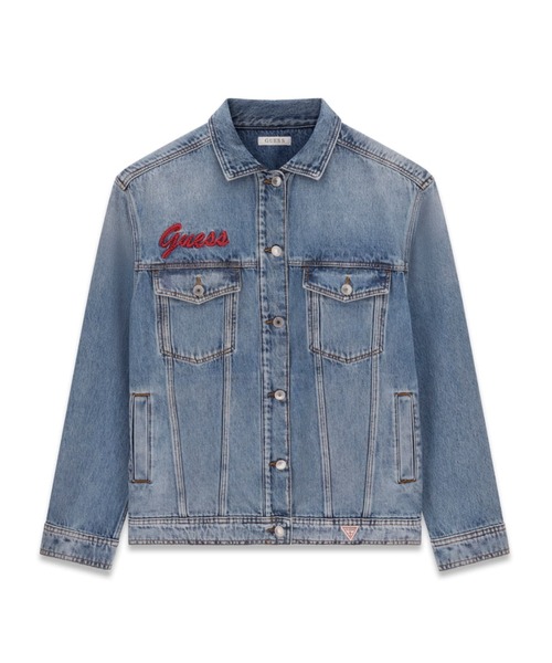 Guess(ゲス)の「MARILYN KLAUDYN Jacket マリリン・モンロー Collection デニムジャケット(デニムジャケット・レディース・ブルー・LARGE/MEDIUM/SMALL/X-SMALL)」の7枚目の写真